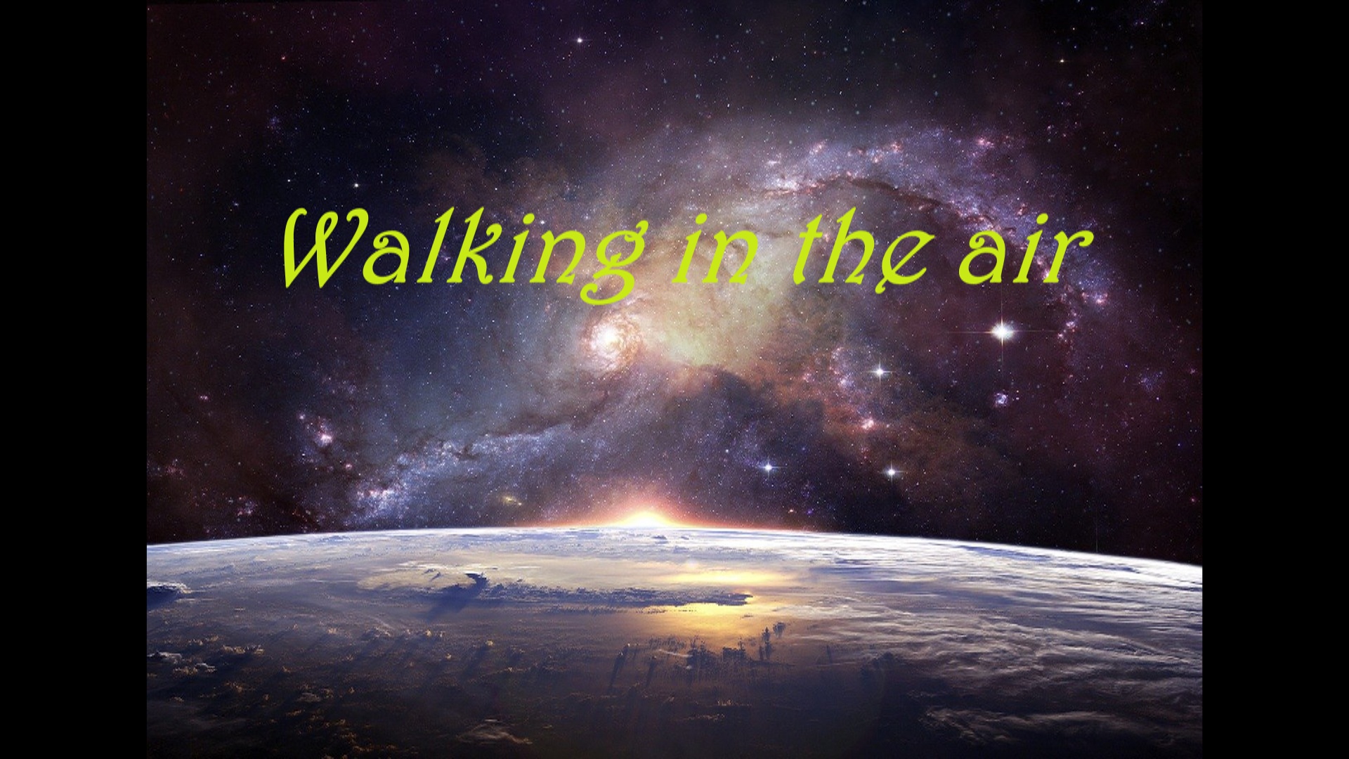 walking in the air